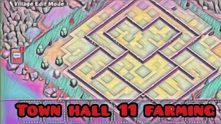 TH 11 FARMING BASE | HOME BASE | TOWN HALL 11 | CLASH OF CLANS 2022 NEW BASE | WITH REPLAY hybrid