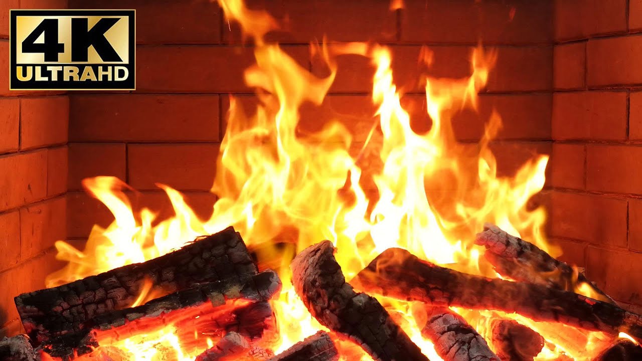 🔥 Calm cozy fireplace atmosphere. Rustic Cabin fireplace retreat. Fireplace to Warm the Atmosphere