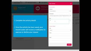 ORB Participant User Guide 7  Setting up multiple activities per section screenshot 1