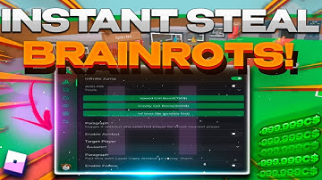 Steal A Brainrot Script *KEYLESS* [ FE Invisible, Inst Steal, Exploit Spin, ESP, Finder, Inf Jump ]