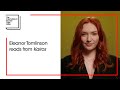 Eleanor tomlinson reads from kairos  the booker prize