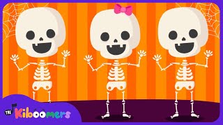 Skeleton Dance - The Kiboomers Halloween Song For Preschool Circle Time