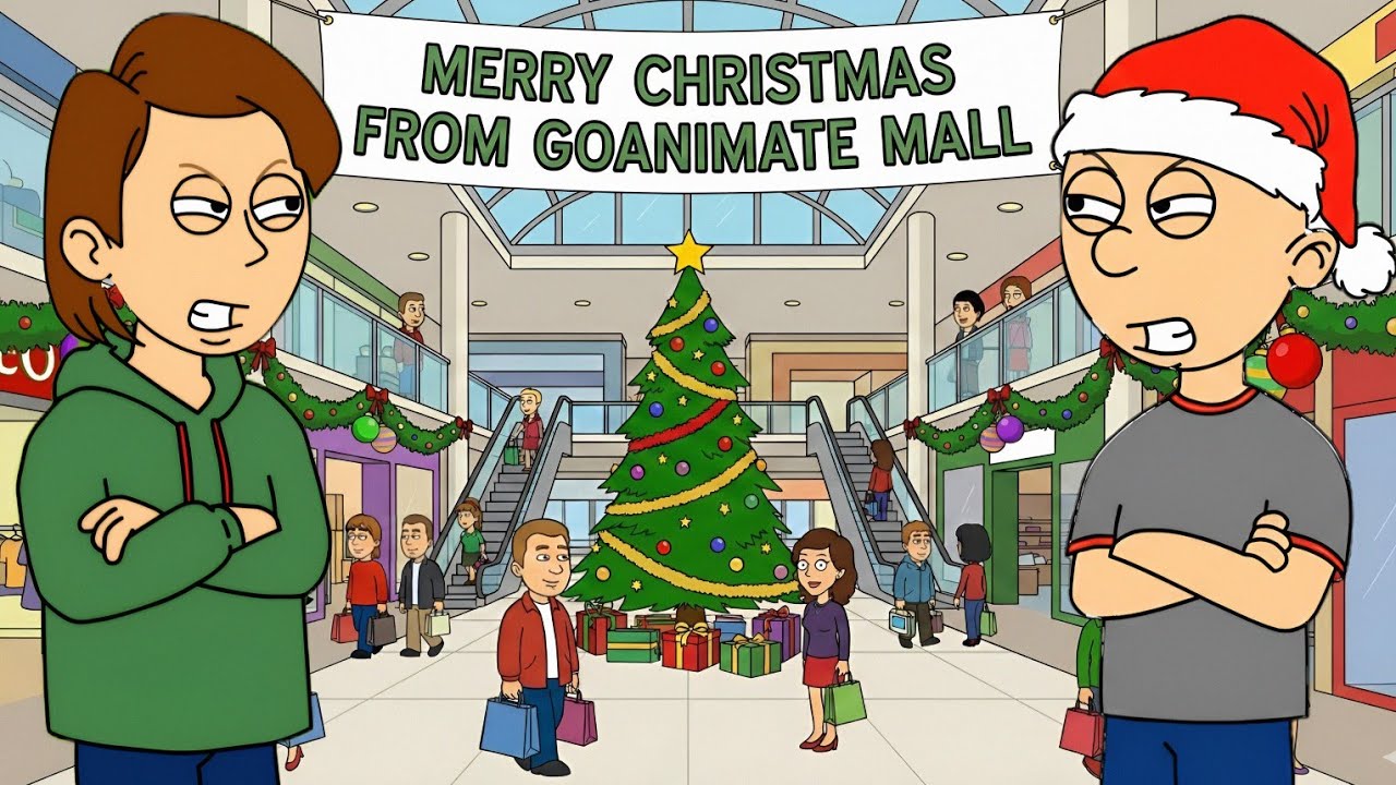 Classic Caillou Ruins Christmas Shopping | Grounded