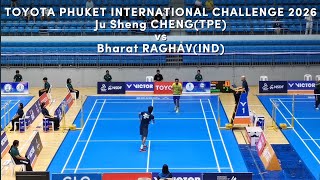 Download lagu Ju Sheng CHENG(TPE) vs Bharat RAGHAV(IND) | TOYOTA Phuket International Challenge 2026