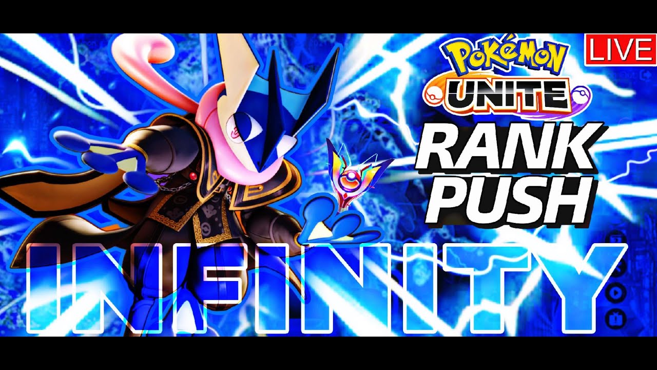 RANK PUSH AND CUSTOM WITH SUBS !! POKEMON UNITE LIVE!! INFINITY - YouTube