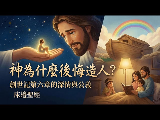 恩灌福傳 - 神為什麼後悔造人？創世記第六章的深情與公義｜床邊聖經