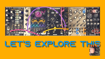 Using My Modular Synth Module to Create Dark Ambient Synth Music - Eurorack Drones & Tape Emulations