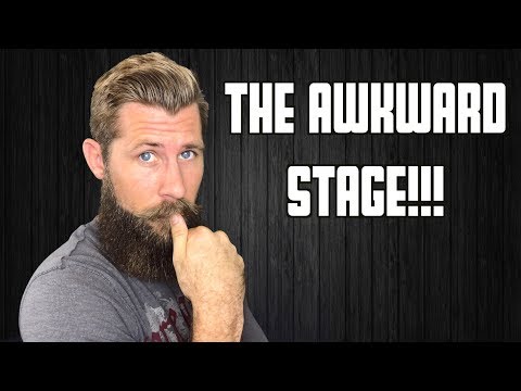 The Awkward Stage | First Time Beard Growers!!!