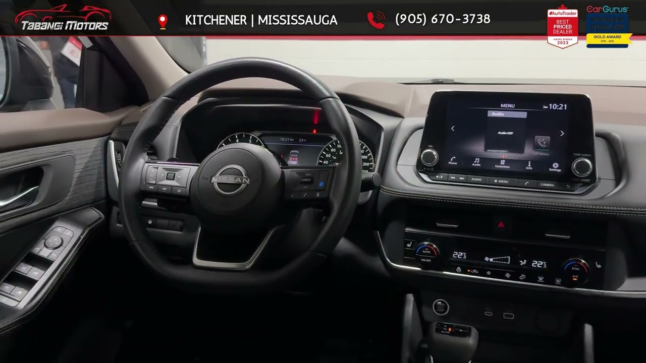 2023 Nissan Rogue Black 30790 KMs, Stock- 18347