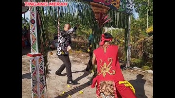 Dayak Ngaju Vs Dayak Siang (lawang sekepeng) // TRADITIONAL MARTIAL SCIENCE DAYAK TRIBE IN BORNEO