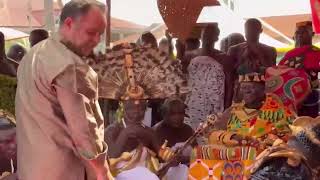Otumfour Osei Tutu brought out the Golden Stool(Sika Dwa) first time in History