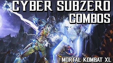 MKXL: CYBER SUBZERO COMBOS with HIDDEN BRUTALITIES