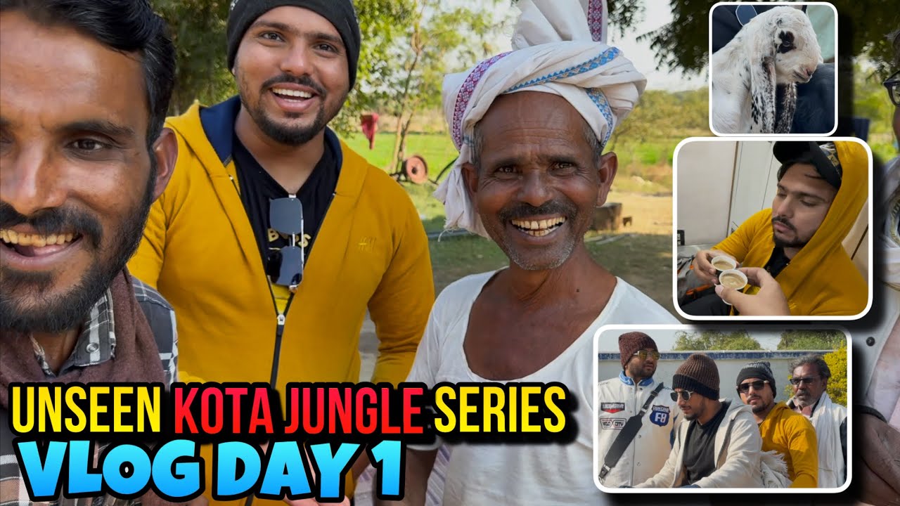 KOTA JUNGLE VLOG DAY 1 UNSEEN JUNGLE EXPERIENCE 🤩 to KOTA