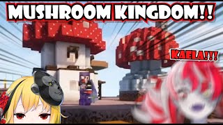 Ollie Got Severe Mental Damage (Again) Touring Kaela's Mushroom Kingdom!【HololiveID | Minecraft】