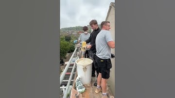 Applying Lime render top coat p1 #plastering #diy #danielleeplastering