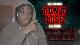 Lil Mexico & Lil Durk "Can't Lose" Reaction Video!