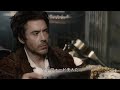 映画「シャーロック・ホームズ」ホームズの部屋でのシーン