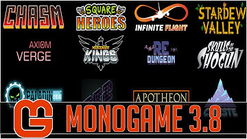 MonoGame 3.8 (.NET Core + NuGet + more)