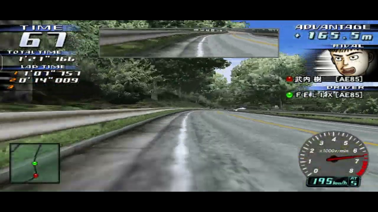 initial d street stage iggy myogi map