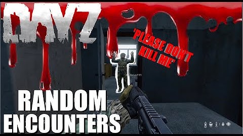 DayZ | PS4 | Random Encounters | DayZStew
