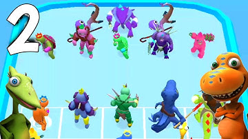 Merge Monster Rainbow Master Part 2 Max Level Android iOS Gameplay Walkthrough