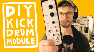 DIY twin t kick drum module for modular synth