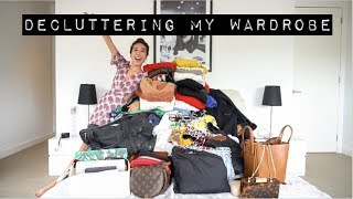 Decluttering My Wardrobe Konmari Method | Tidying Up Marie Kondo | Jenny Zhou 周杰妮