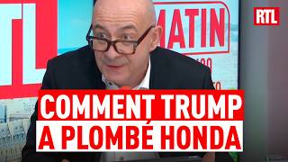 Comment Trump a plombé Honda : l'édito de François Lenglet sur RTL