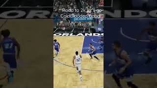 Penny hardaway dunks on 2 people!!!🔥🔥😱😱#youtube #shorts #gaming #tiktok #basketball #nba