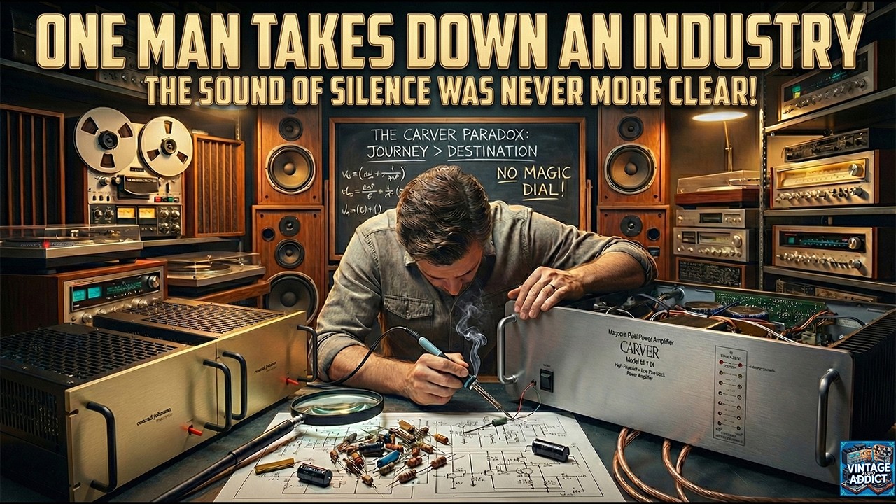 Amplifier & Speaker MYTHS! The Secret Synergy REVEALED! Vintage Audio HiFi Bob Carver's Challenge