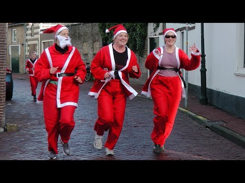 Rotary Santa Run in Brielle - 2017