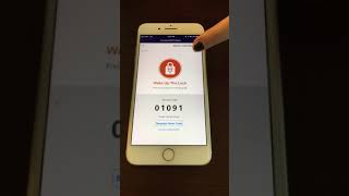 Opening a Master Lock Electronic Lockbox with the ShowingTime App screenshot 1