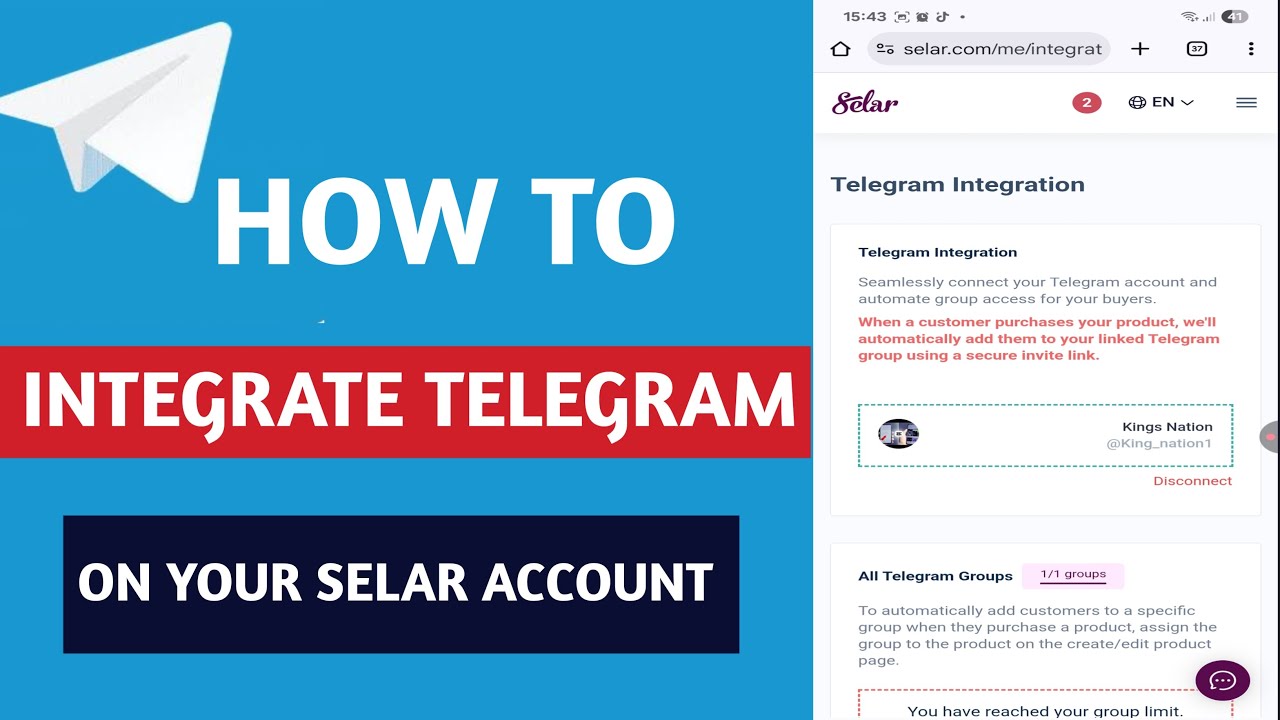 FULL EXPLANATION ON HOW TO SETUP INTEGRATION ON YOUR SELAR ACCOUNT ...