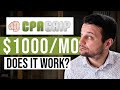 I tried to make money with cpa marketing on cpagrip honest review