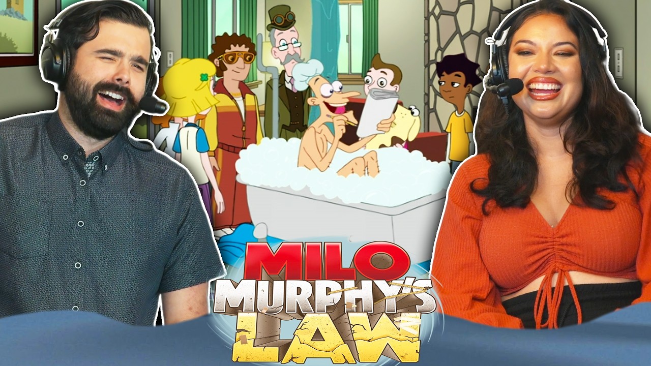 We Watched MILO MURPHY'S LAW SEASON 2 EPISODE 4-5 For the FIRST TIME!! GAME NIGHT