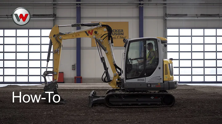 Wacker Neuson How-To: Receive instruction on operating our excavators (EN)