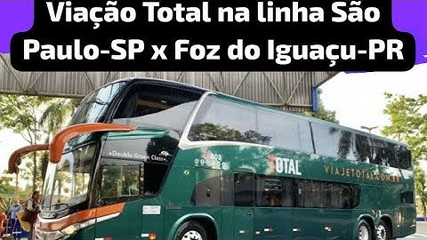 A partir de 10/12/2025 Viação Total começa a operar na São Paulo-SP x Foz do Iguaçu-PR, Vai dar bom?