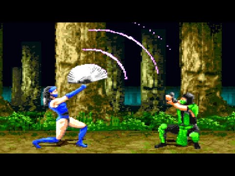 Play SNES Mortal Kombat II (USA) Online in your browser 