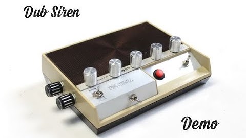 Dub Siren Demo - 555 Timer Project