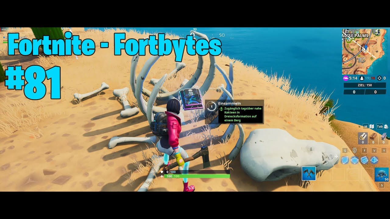 Fortnite Season 9 Fortbytes 81 Youtube 