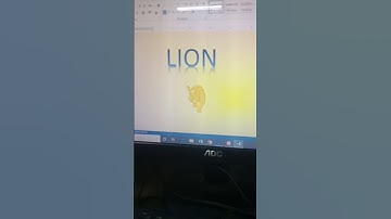 🦁 Lion symbol in Ms word short tricks #msword #newvideo #trendingvideo