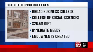MSU alumni give over $26 million to support student success