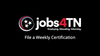 File a Weekly Certification