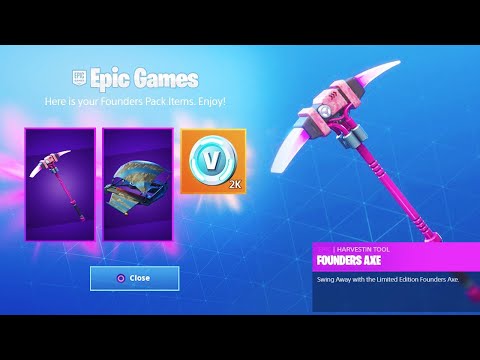 fortnite founders pack code fortnite founders pack code