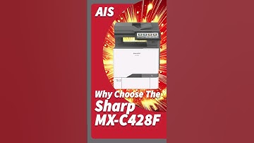 Best Office Printers of 2024: Why Choose The Sharp MX-C528F? #shorts #printer