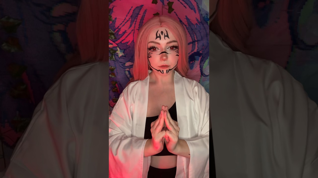 Time to lock in on this app fr #cosplay #jujutsukaisen #sukuna #cosplaymakeup #anime #cosplaygirl