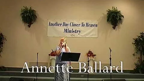 I'm Not Giving Up ...  Annette Ballard