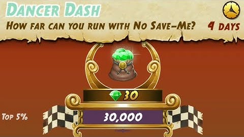 Temple Run 2 | Dancer Dash (Attempt 1+2)