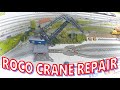 Roco 40110 lattice crane repair