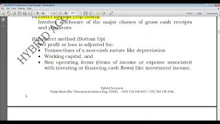 IAS 7 Statement of Cash Flows PART 2 | Operating activities | Better btn Direct or Indirect method